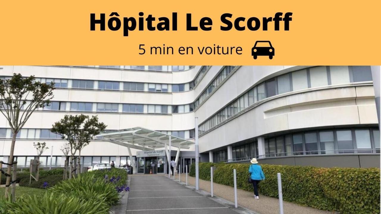 Lorient - L'Escapade - Lit Queen Size - Proche Centre Et Gare - Internet Haut Debit Fibre エクステリア 写真